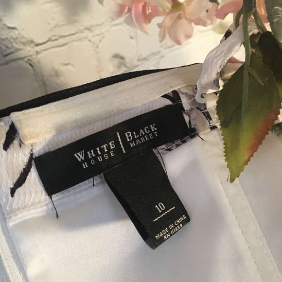 Elegant White House Black Market Bustier - size 10 - Picture 3 of 12
